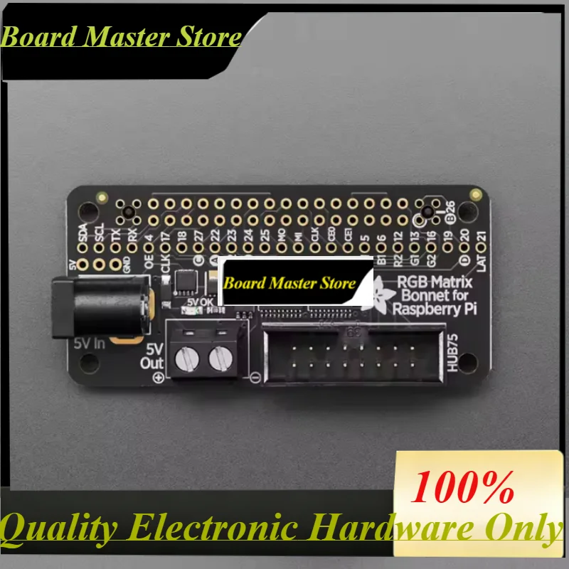 BoaMasM3211 RGB Matrix Bonnet For Raspberry Pi For Adafruit