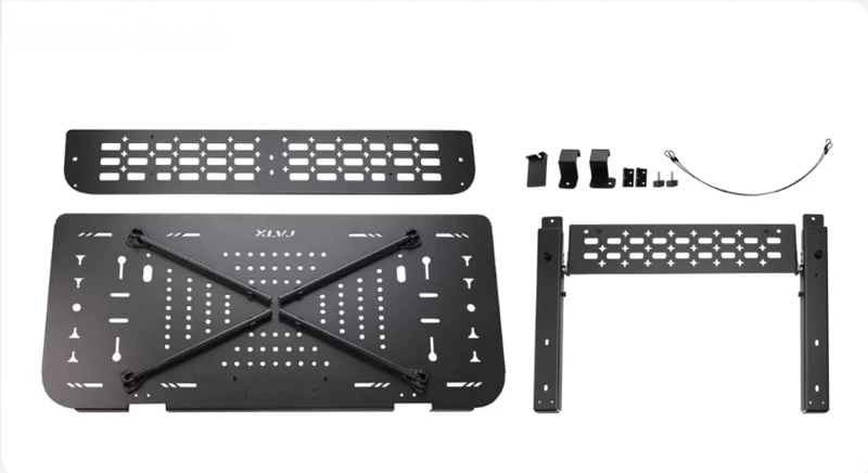 Car Tailgate Multifunctional Folding Table Panel Fit for BAIC 212 T01 Modified Car Tailgate Expansion Rack Trunk Storage Rack