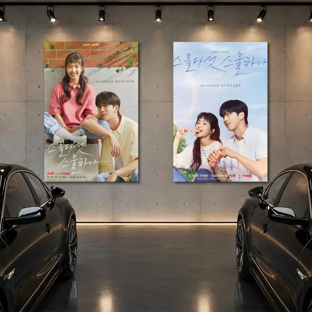 K-korean TV T-Twenty five Twenty One-es Poster Room Decor Home Wall Art Printing Waterproof Garage BedRoom Posters Gift