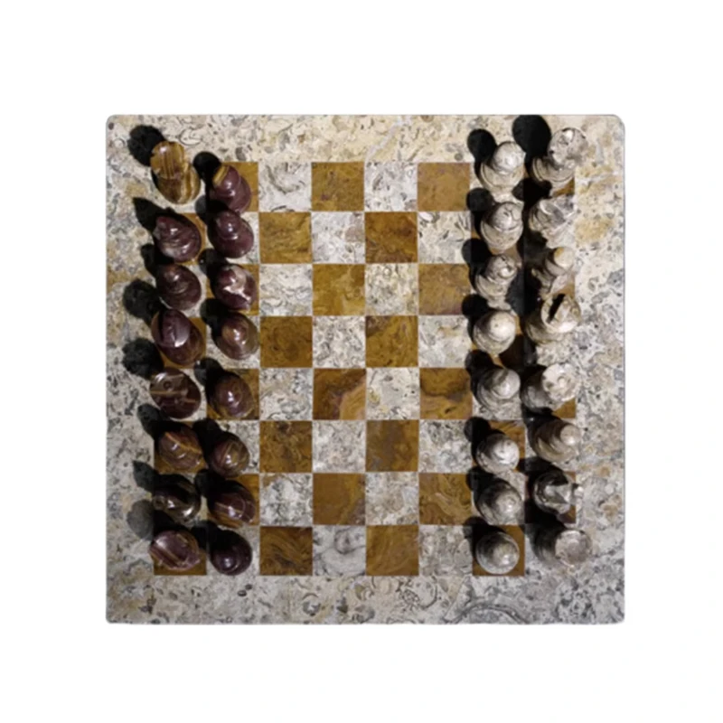 

Modern light luxury high-end natural chess decorative ornament