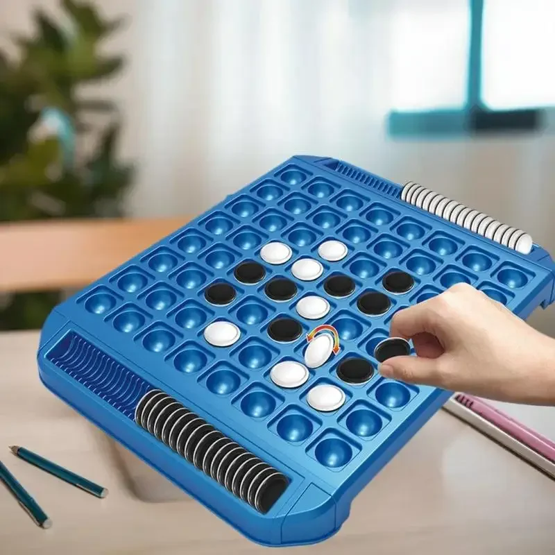 Set di giocattoli per l'intrattenimento per la famiglia, gioco strategico per scacchi e backgammon per 2 giocatori, facile da trasportare per uso domestico e in viaggio