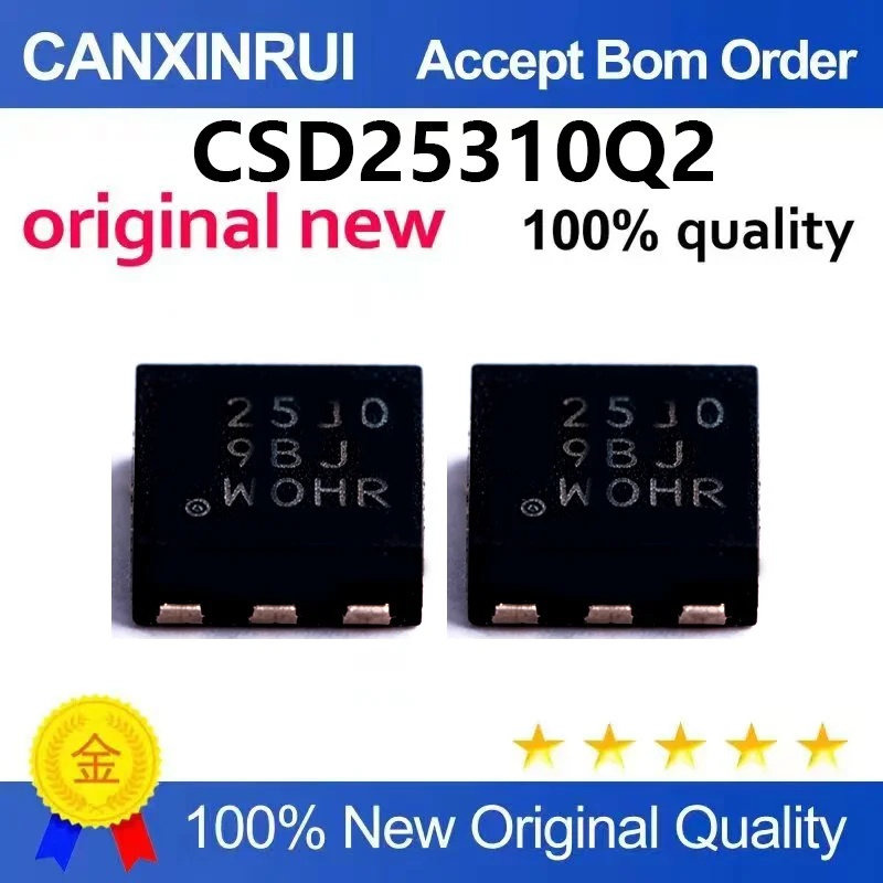 （5pcs-100pcs）Original genuine CSD25310Q2 package WSON-6 P-channel field-effect transistor screen printing 2530