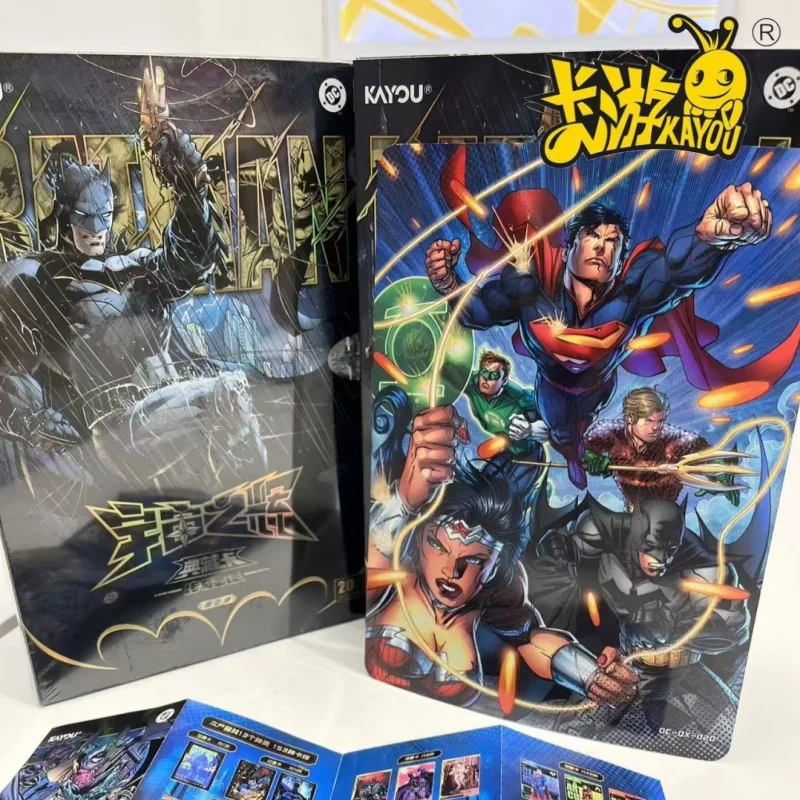 

Подлинная карта постоянного тока KAYOU Universe Glory Proof Of Legend, коллекционные карты для детей, редкие карты с персонажами Бэтмена Чудо-женщины, подарки