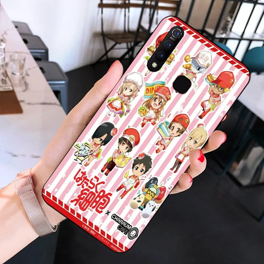 Anime Cells at Work Mousepad For Huawei Y9 6 7 5 Prime Enjoy 7s 7 8 plus 7a 9e 9plus 8E Lite Psmart Shell