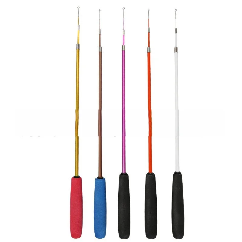 Pet Teaser Wand Telescopic Pet Teaser Wand 3 Section Extendable Stick For Cat And Small Dog Interactive Play