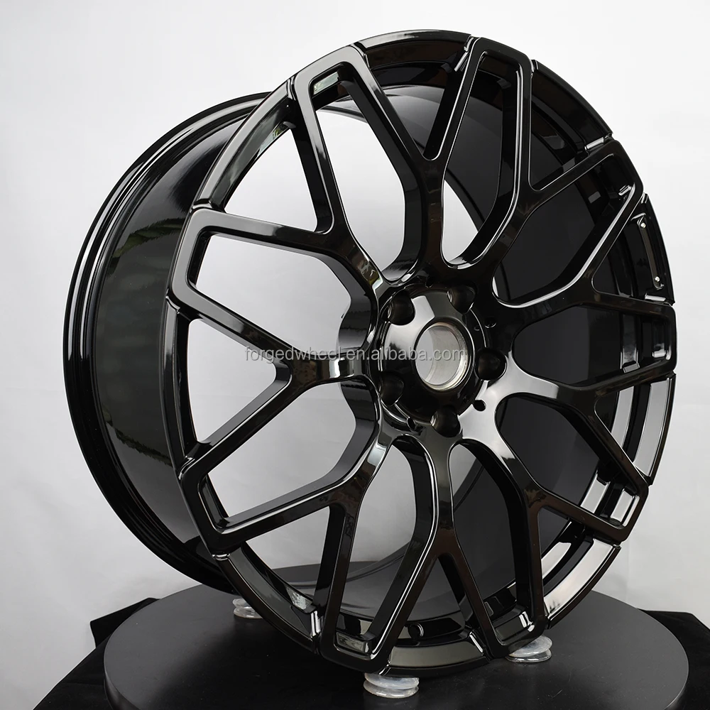 For  Classic Gloss Black Multi Spoke 5x130 19 20 21 22 23 24  Passenger Car Wheels Rims for Mercedes Benz G Class