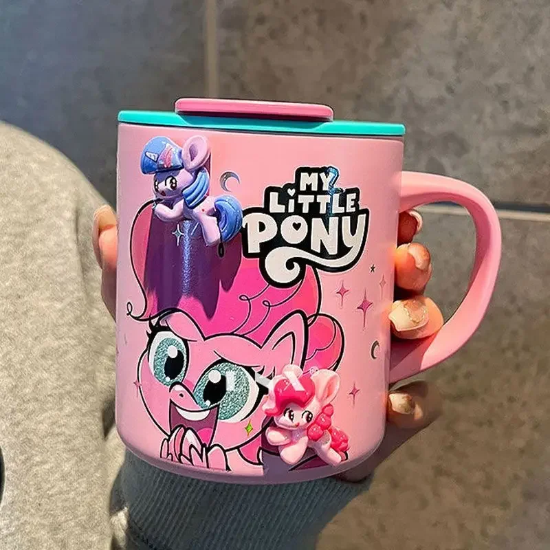 My Little Pony Twilight Sparkle Cartoon Pattern Stainless Steel Mug New Style Insulated Cup High-Looking Female Office Water Cup