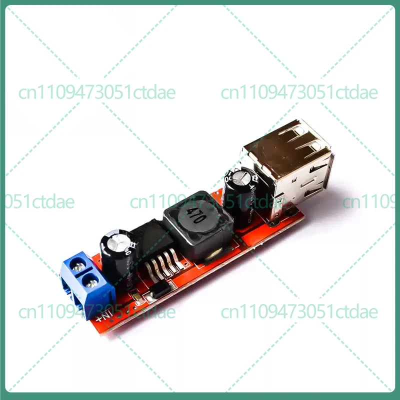 5-25pcs For 9V-36V to 5V 3A Dual USB DC-DC Step Down Car Charger Module