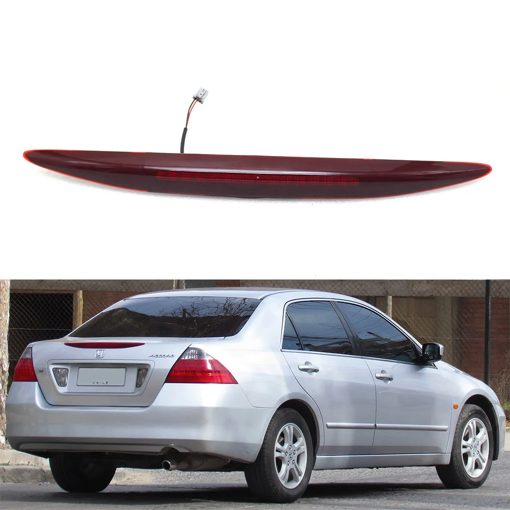 

Car Additional Brake Lights Assembly Tail Stop Light For Honda Accord 7th 2006 2007 High Mount Signal Lamp Car Accessories