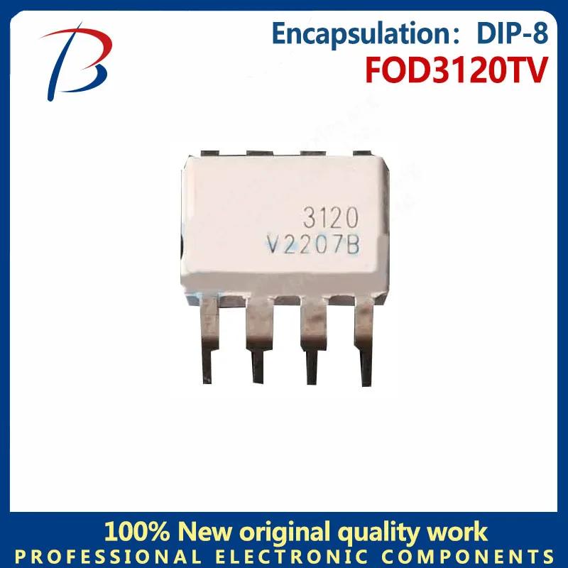 

5 шт. FOD3120TV упаковка DIP-8 изолятор, напряжение изоляции 5000В
