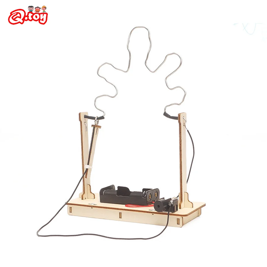 DIY STEM Toys Technologia Science Experimental Tool Kit Learning Educational Wooden Puzzle Games for Kids Teaching Aids
