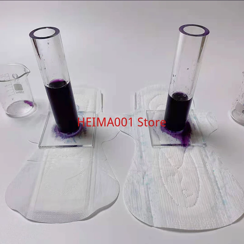 Sanitary Napkin Quick Suction Tube Sanitary Napkin Care Pad Penetration and Absorption Test Cup