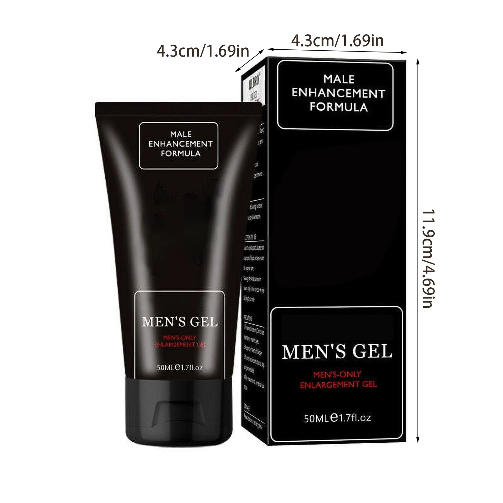 50ml Men Gel Originals Moisturizing Male Massage Cream Enlarge Cream For Men Hydrating Nourishing Dosing Enhances Performance