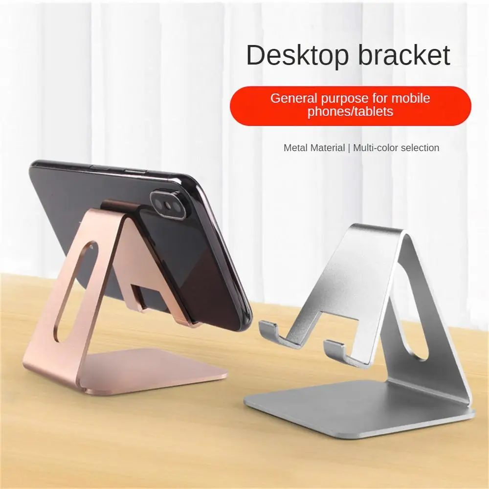 Universal Cell Phone Stand Desk Holder Aluminum Alloy Phone Tablet Bracket for 11 SE 7 8 for iPad Cell Phone Holder