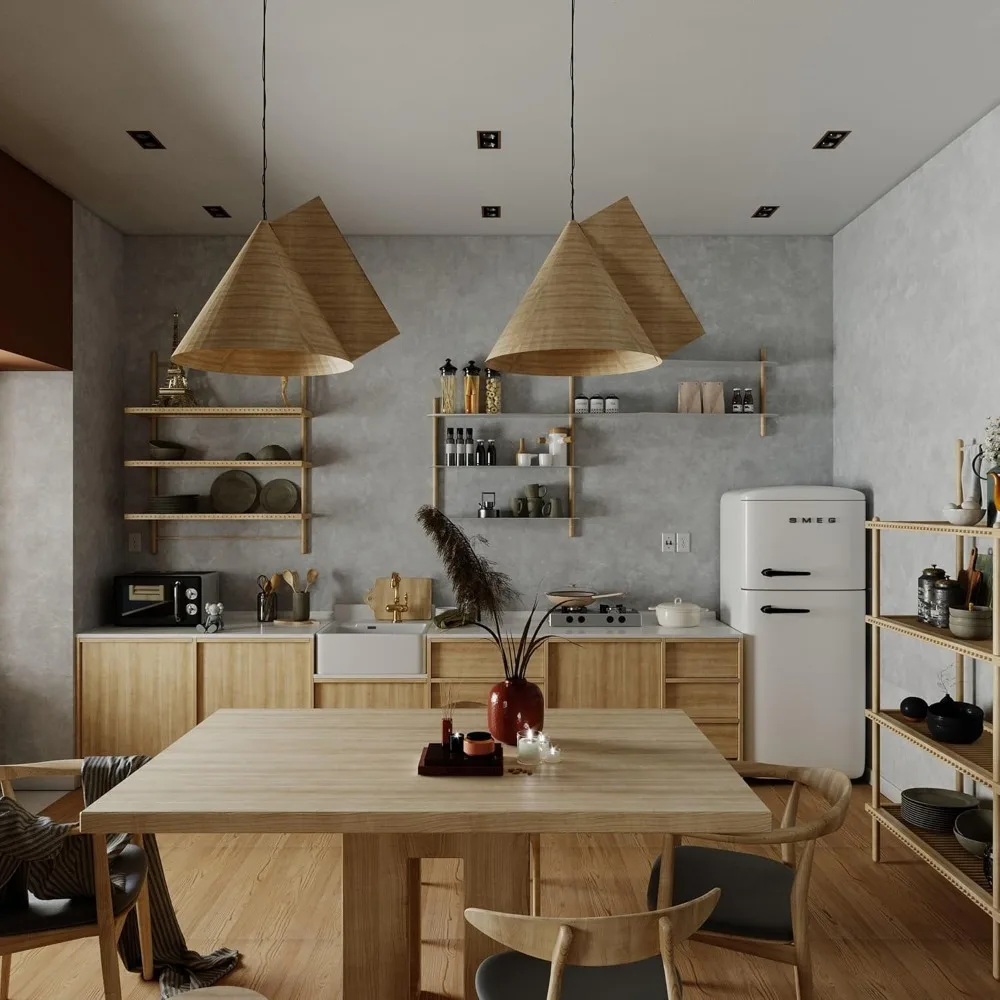 ورق جدران قابل للتقشير واللصق من الخرسانة باللون الرمادي الفاتح مقاوم للماء، سميك ومتين للتصميم الداخلي الحديث #5