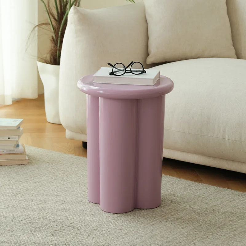 

French simple retro corner table creative designer coffee side table hotel bed and breakfast small living room sofa significant