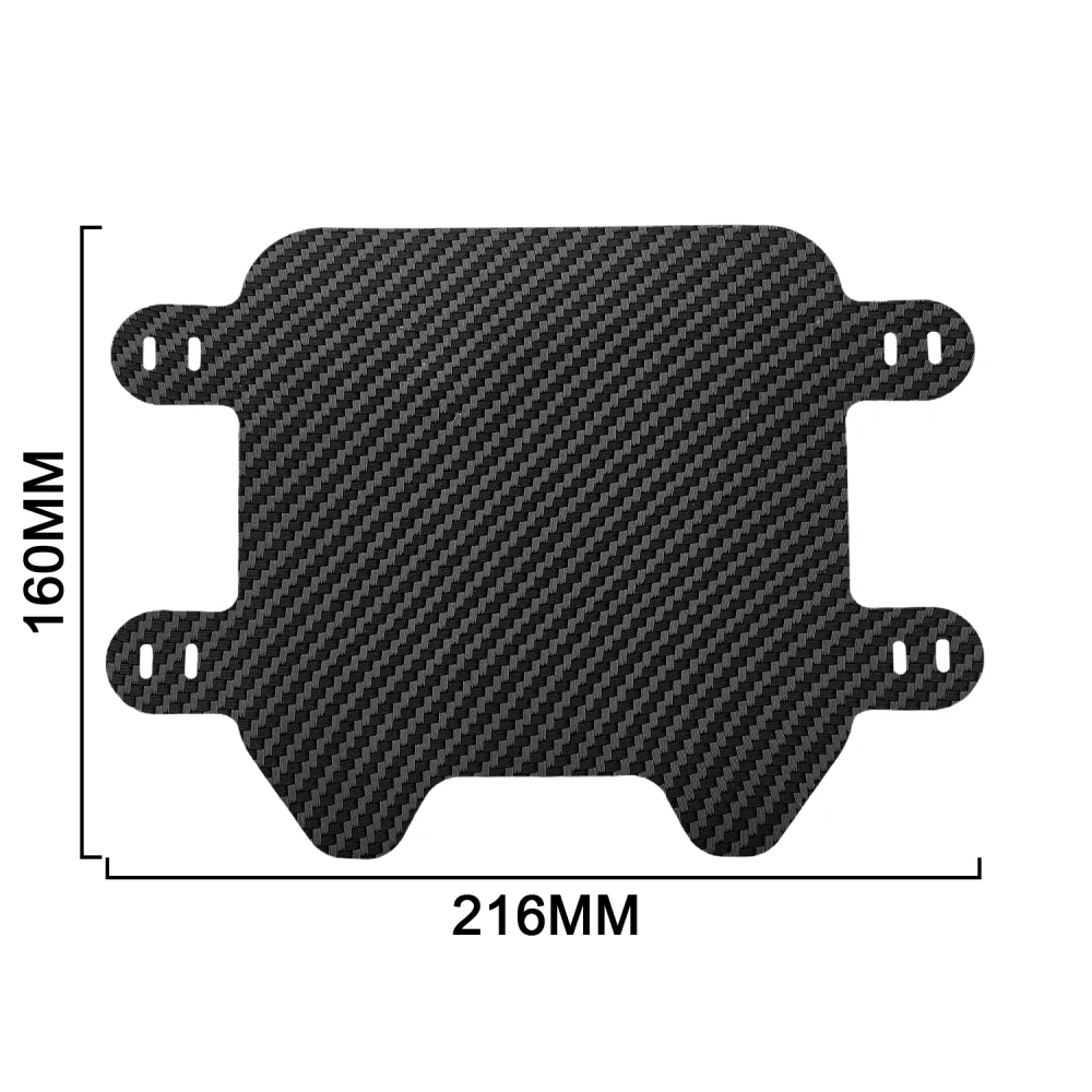 Motorcycle Accessories Front License Number Plate Registration Plates Carbon Fiber Pattern For Surron S X Electric E-Bike