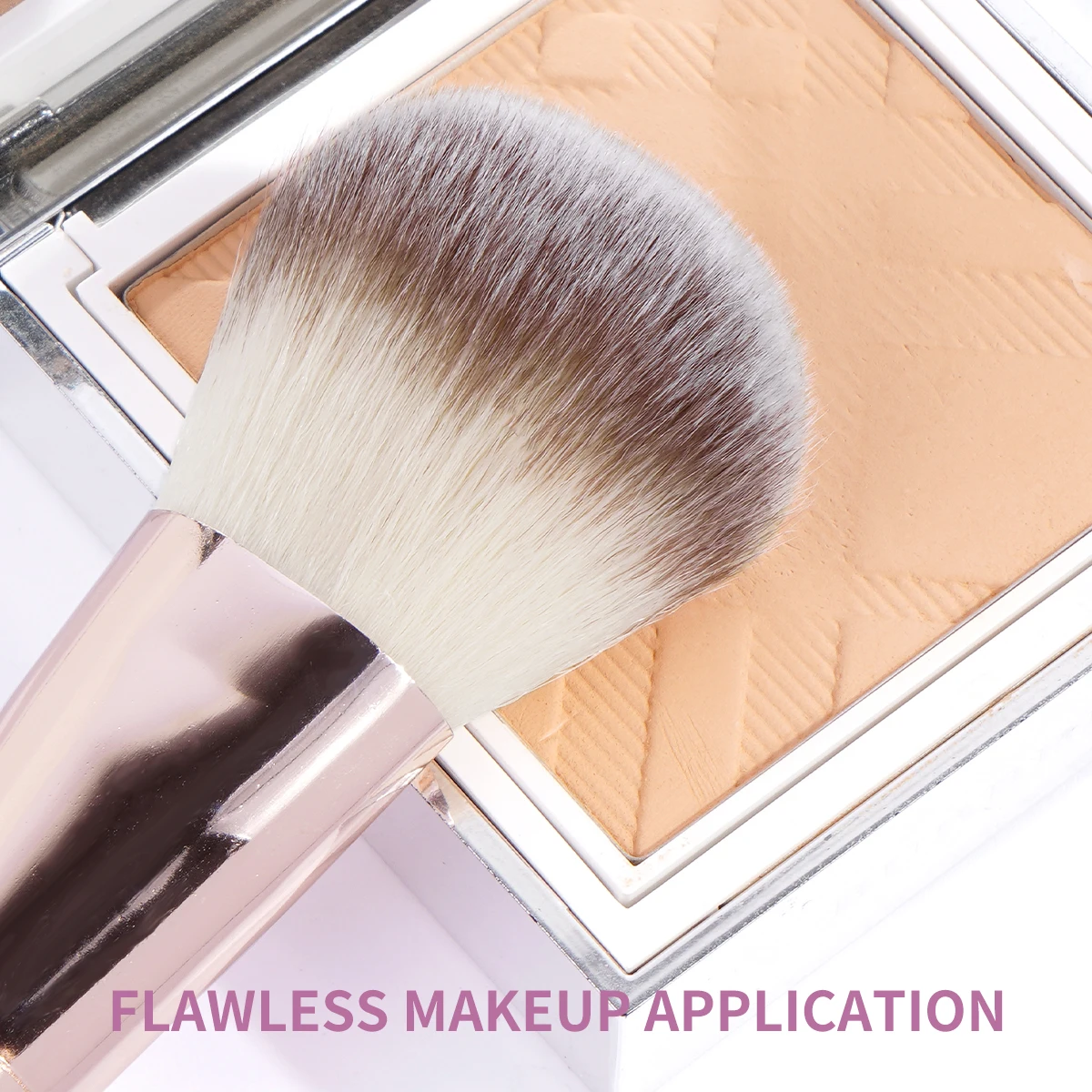 MAANGE ensemble de pinceaux de maquillage 7 pièces fond de teint correcteur fard à paupières pinceau de maquillage pour crème liquide doux Dense Kit d'outils de maquillage cosmétique