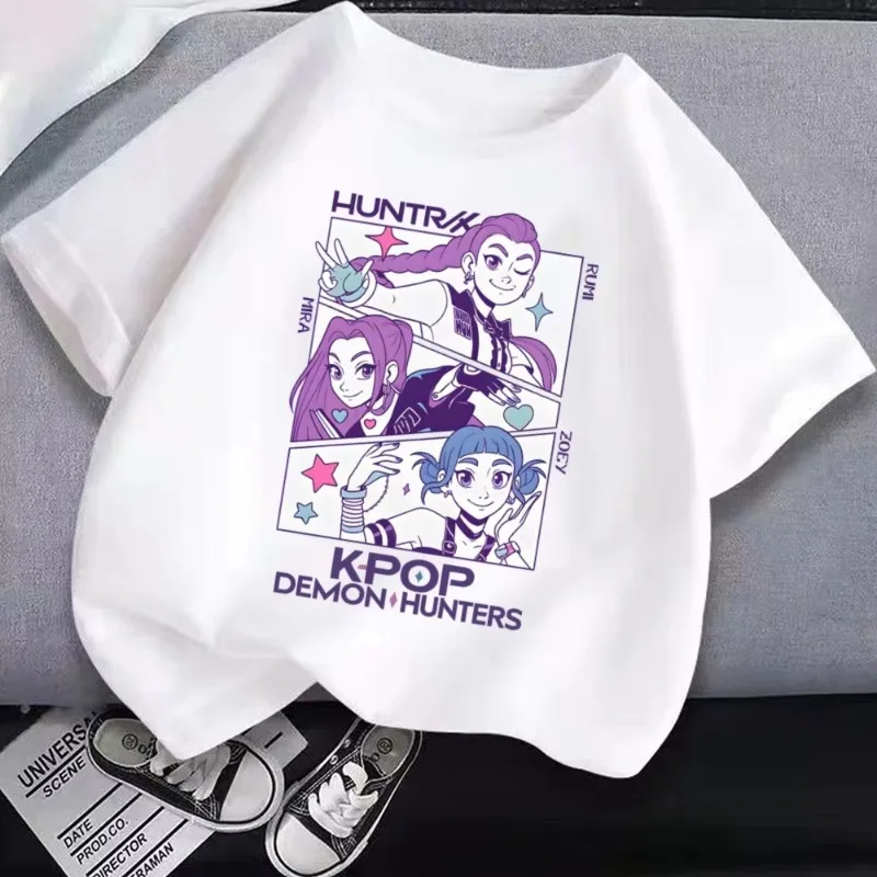 

Охотники Дерпи Тигр, новый фильм Harajuku, лето KPop, охотники на демонов, тигр, лето 2022, футболка с демоном, подарок в стиле Харадзюку для мальчиков, повседневная одежда для девочек