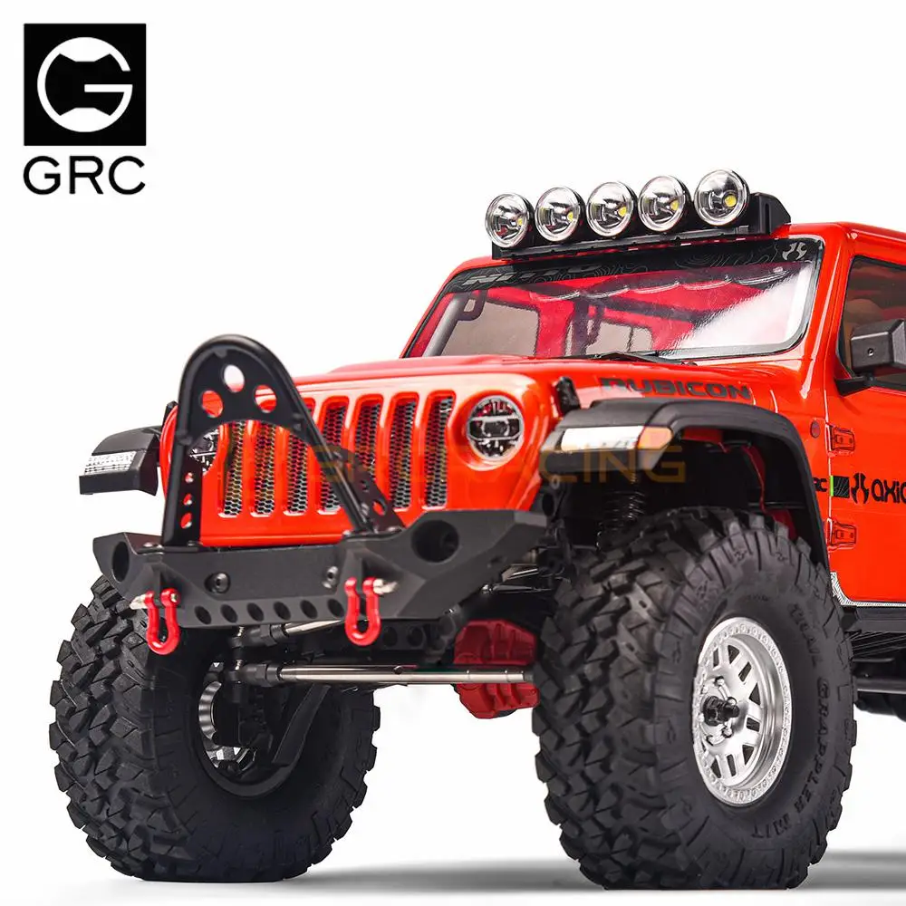 GRC Roof Spotlight Searchlight Headlights LED Lights Lamp for TRX4 New Bronco Blazer SCX10 JK 90046 Upgrade Option Parts #G170H