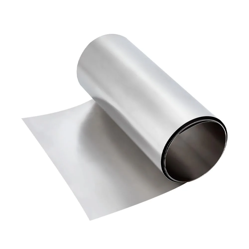

1000x152x0.1mm 304 Stainless Steel Roll Sheet Stainless Steel Foil Roll Metal Strip Sheet Fine Plate Sheet Foil Stainless Steel