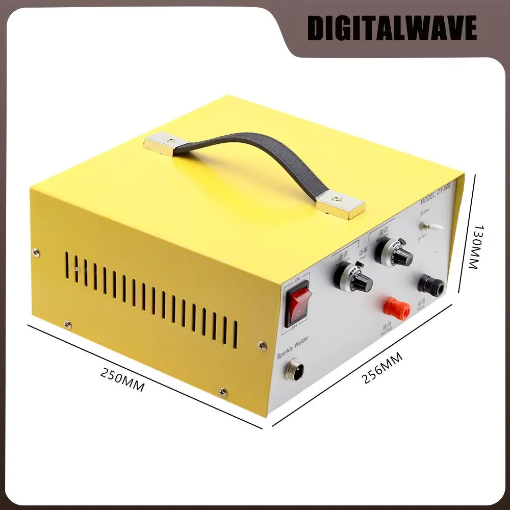 1pc DX-808 Pulse Spot Welder Gold Silver Platinum etc. Jewelry Welding Machine+Handheld Pulse spot welding handles