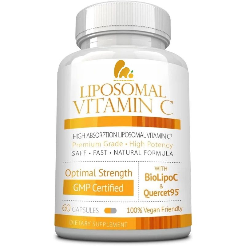 Liposomal Vitamin C-1100 milligrams -60 capsules vegan capsules - immune support, collagen enhancement, antioxidants