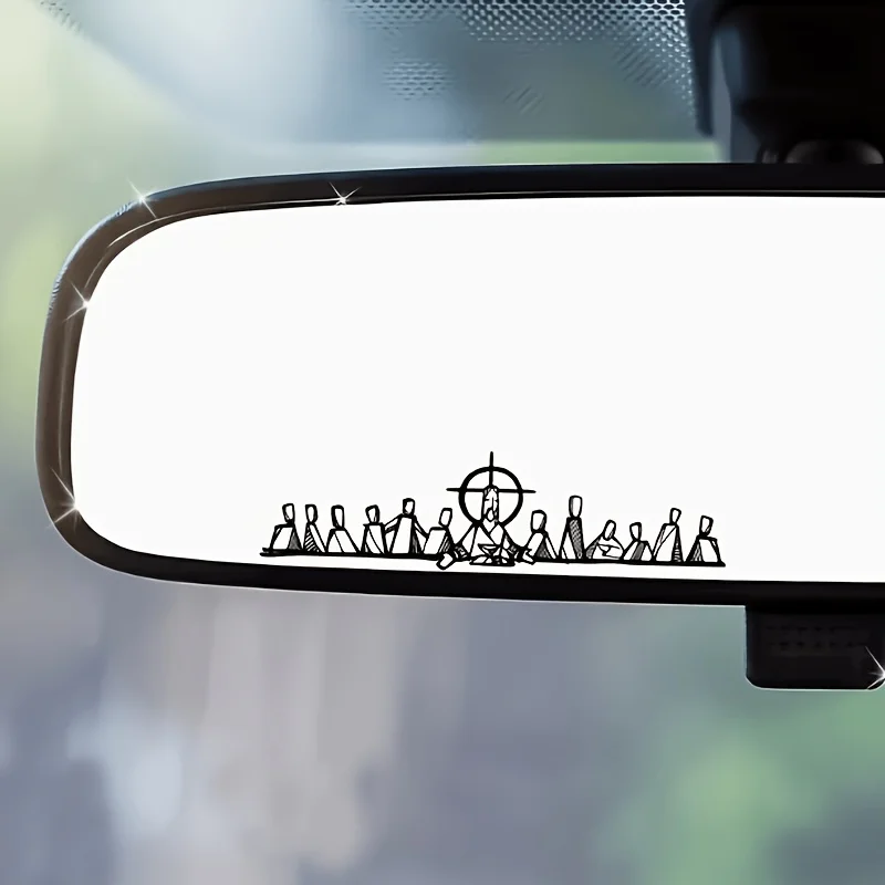 Last Supper Sticker Christian Faith Vinyl Decal Art Car Mirror Truck Motorcycle Laptop Phone Jesus Gift