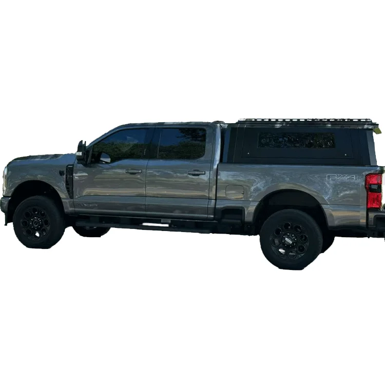 

Dream Garage Manganese Steel Canopy With Two Side Sliding Windows For 4x4 Pickup Trucks Hard Type Topper Camper Canopy For F250