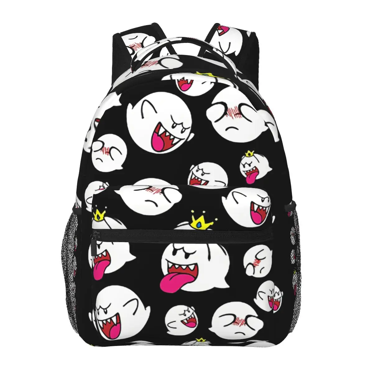 

King Boo Student Backpack School Bag Hiking Travel Daypack for Boys Girls Fashion Bookbag Shoulder Bags