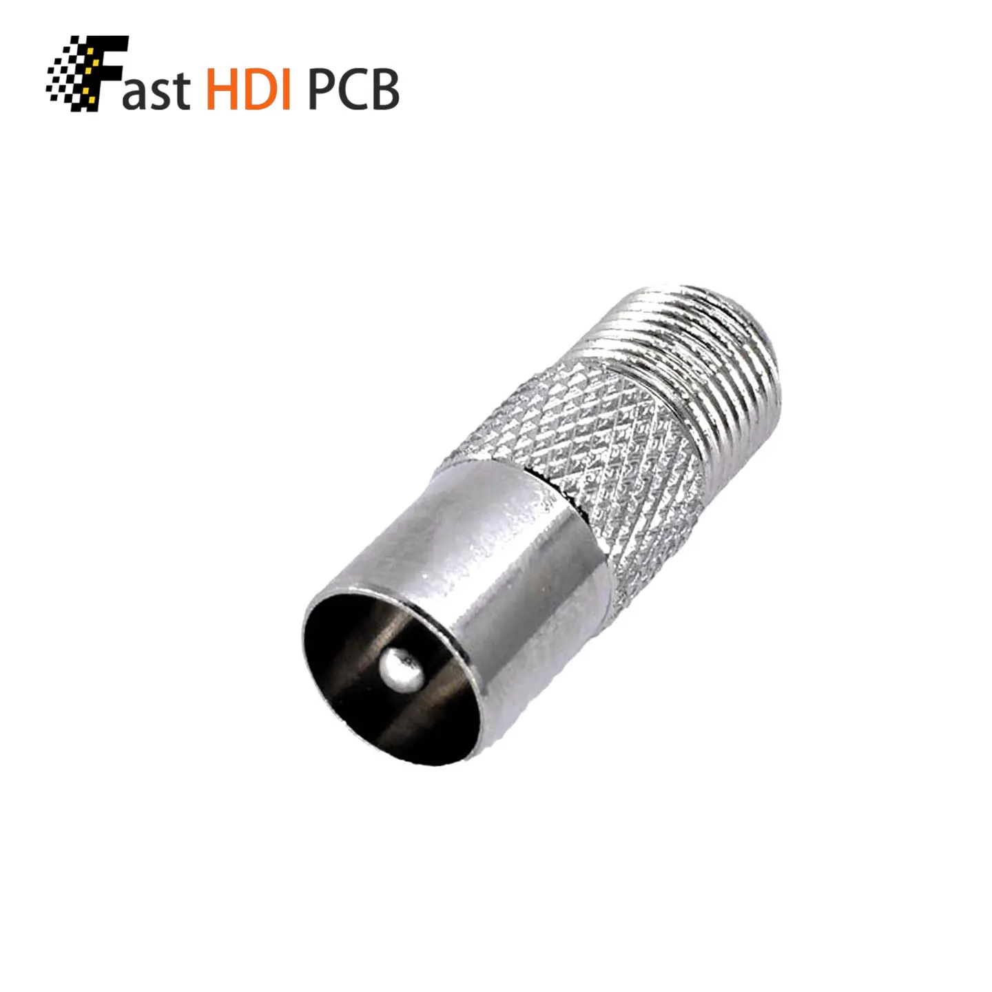 F Female to TV9.5 Male Adapter F Type to RF Coaxial Connector for Cable TV Set Top  Antenna Satellite Receiver TV9.5 Plug Copper