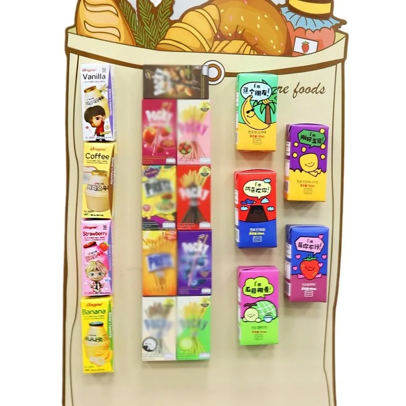 Fridge Magnet Mini Shin Ramyun Shape Magnetic Sticker Refrigerator Decoration For Home Kitchen Decor Ornament