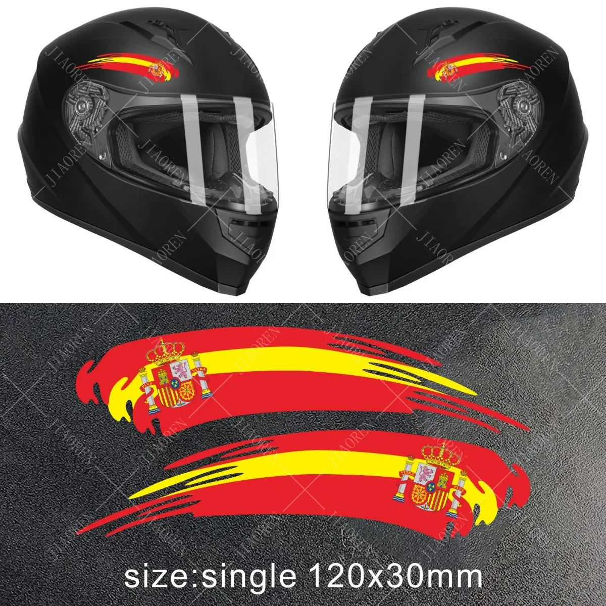 Reflective motorcycle stickers logo decal helmet tank car bike Laptop flag sticker for yamaha honda suzuki kawasaki ktm ducati image 4