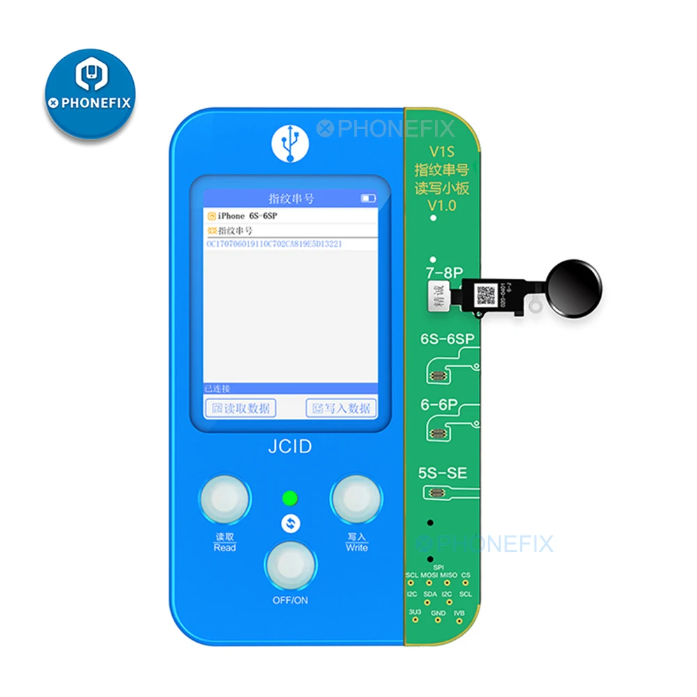 Programmatore JCID V1SE per iPhone 11 12 13 14Pro Max Mini colore originale True Tone Fix Dot proiettore lettura e scrittura riparazione batteria