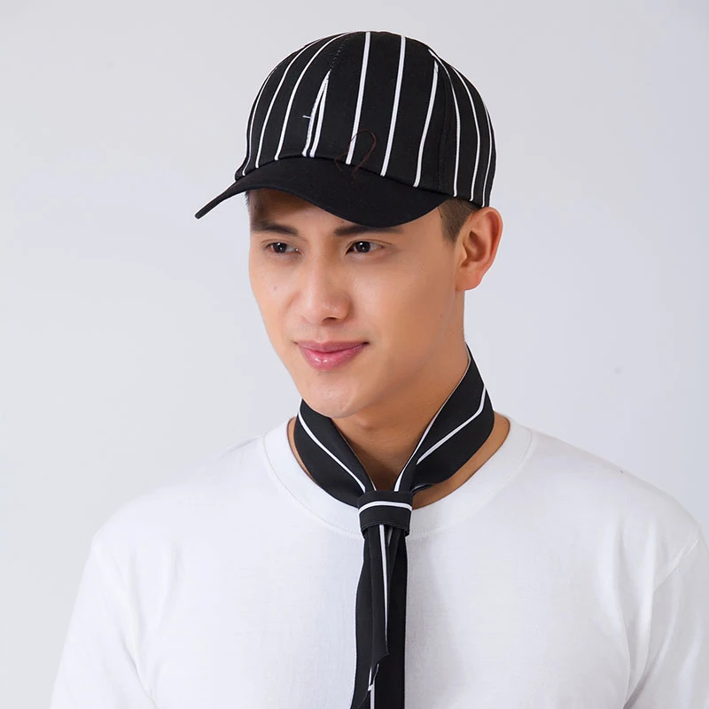 Chef Hat Western Service Cooking Hat Restaurant Hotel Waiter Baseball Cap Coffee Cake Shop Kitchen Workwear Accessories