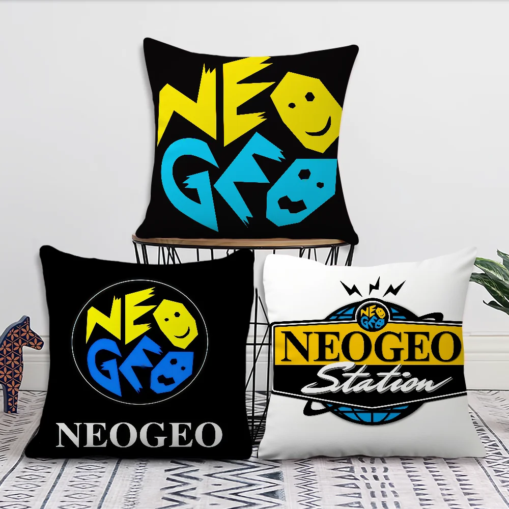 غطاء الوسادة n-Neo وسادة عصرية ناعمة مريحة كيس جيو لأريكة غرفة المعيشة ديكور المنزل n-Neogeo S-SNK أغطية حماية #2
