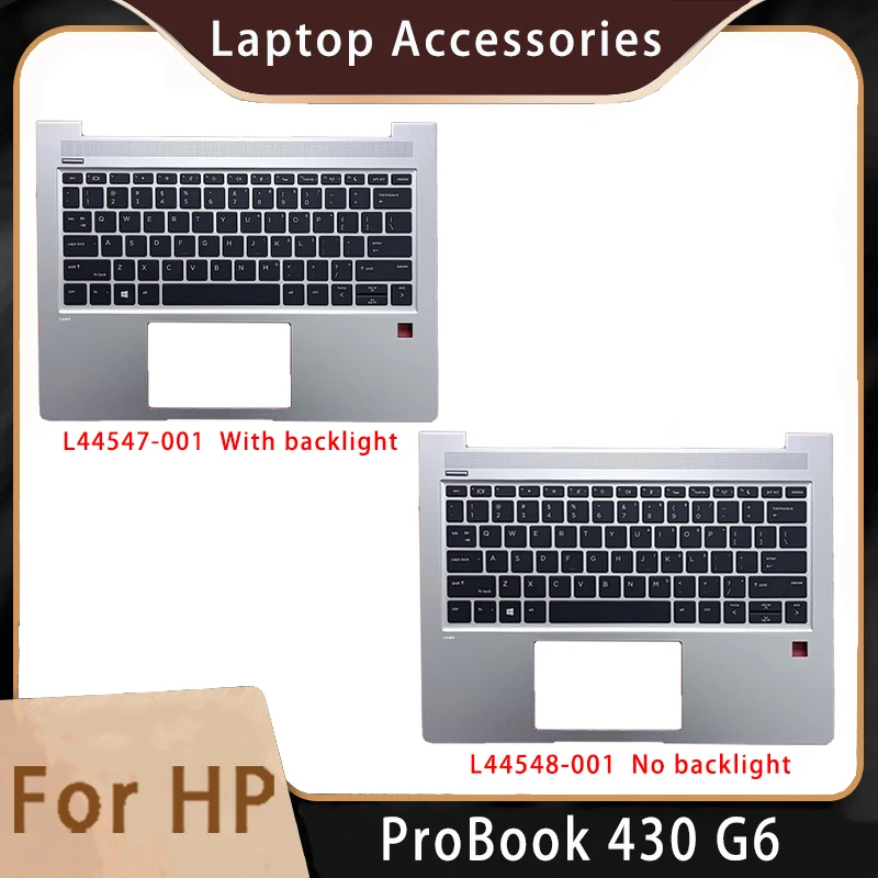 New For HP Probook 430 G6;Replacemen Laptop Accessories Palmrest/Keyboard With/Without Backlight L44547-001 L44548-001