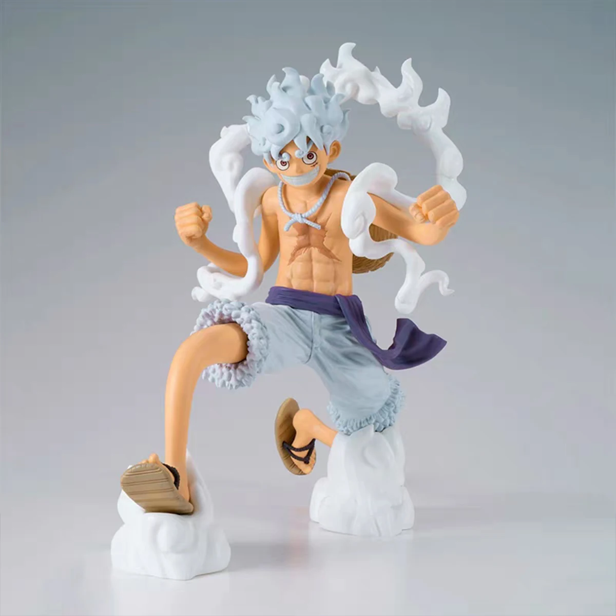 

21.5cm/8.46in Anime One Piece Luffy Figure Gear 5 Luffy Action Figure Collection Model Toy Gift
