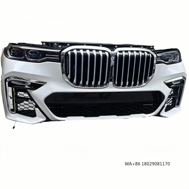 

Высококачественный комплект заднего бампера из углеродного волокна с вырезами противотуманных фар для X7 G07 MT, используемое состояние для модели M4