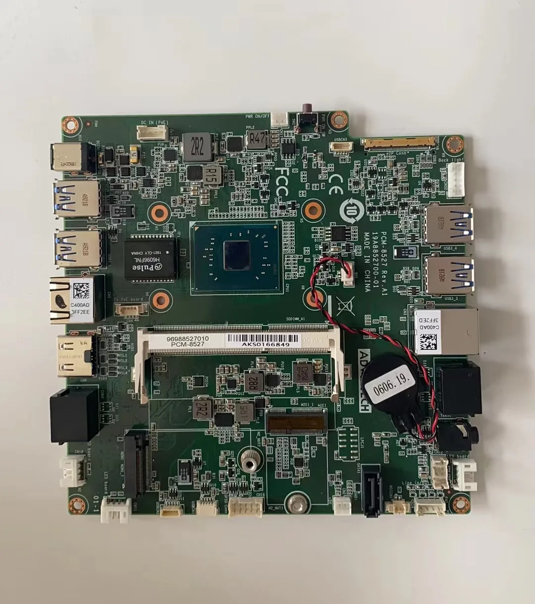 Advantech PCM-8527 PCM-8527 REV.A1 Original Genuine Industrial Motherboard Send Memory
