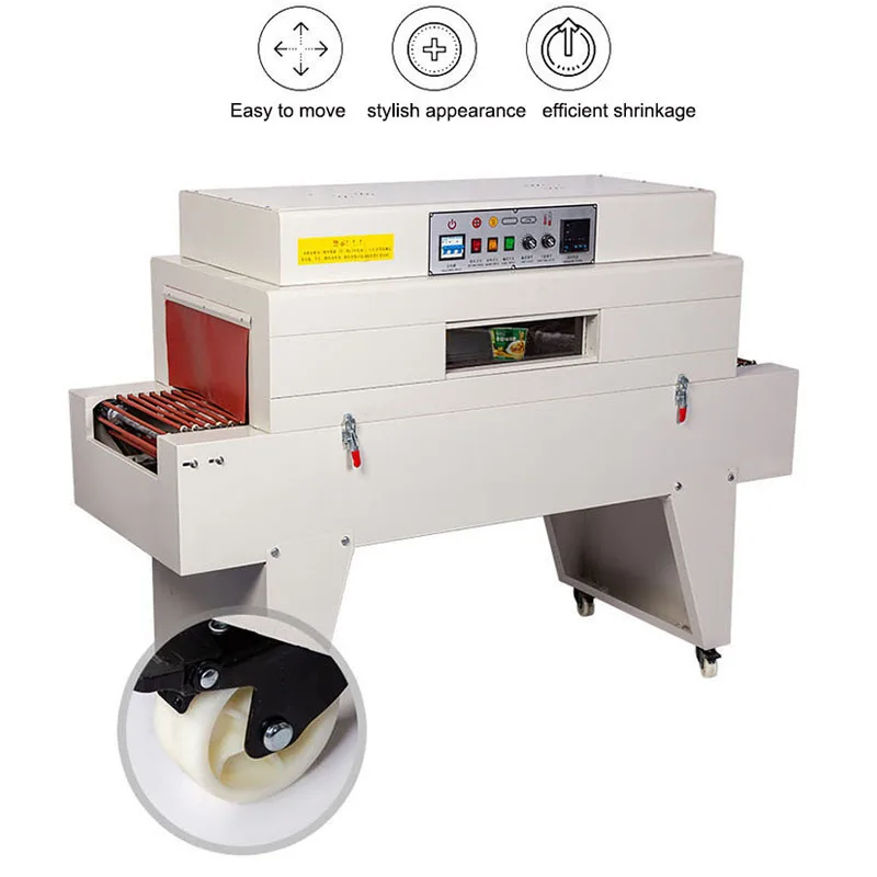 상업 열 수축 필름 포장 기계 플라스틱 포장 기계 Pof 열 수축 필름 기계 380/220V