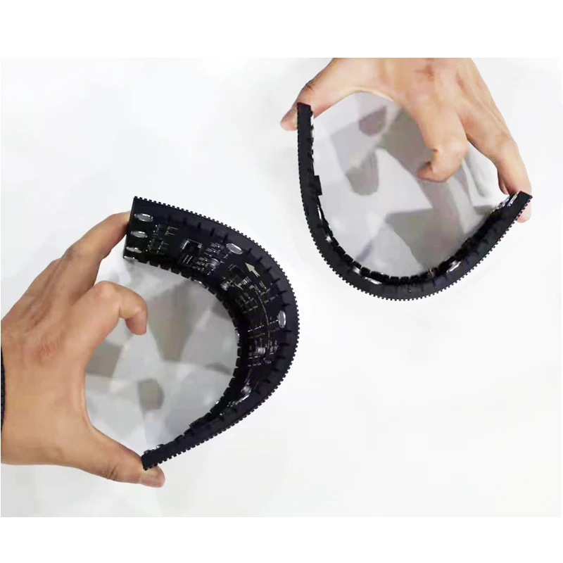 AiminRui High Resolution P2.5 Indoor SMD Full Color LED Flexible Panel Module  1/24 Scan 240*120mm / 96*48 Pixels 3in1 RGB