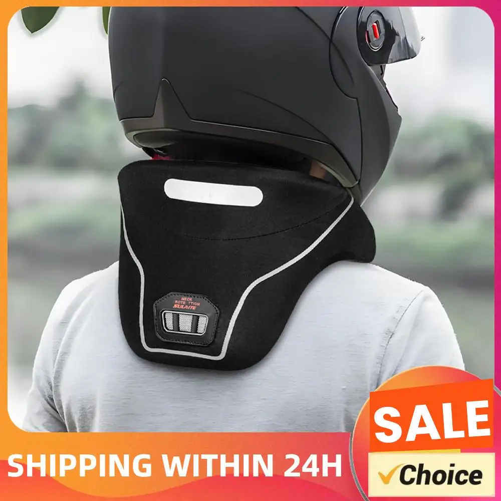 

Motorcycle Neck Support Anti-Fatigue Protective Motorcycle Neck Brace Zipper Safe Neck Protection 3D Cervical Spine Protection