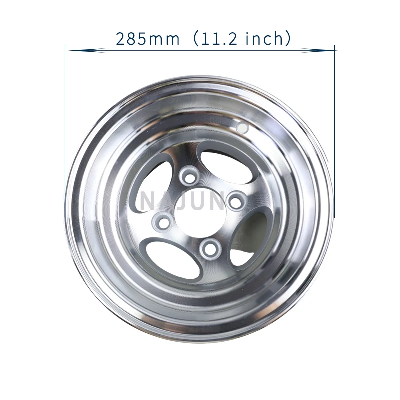 Golf cart with 10 inch aluminum wheels suitable for golf carts such as EXCAR