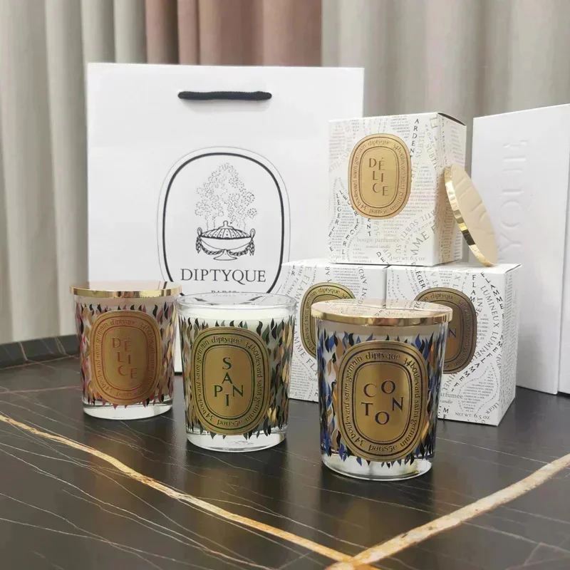 Diptyques-アロマテラピーのニッチキャンドルセット,ハイエンドライト