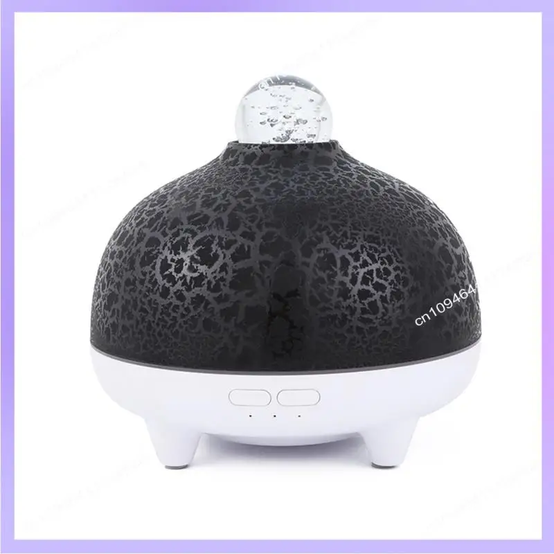 N83R Essential Oil Diffuser Volcano Fire Diffuser Humidifier Cool Mist Humidifier 7 Colors Light For Room Office A