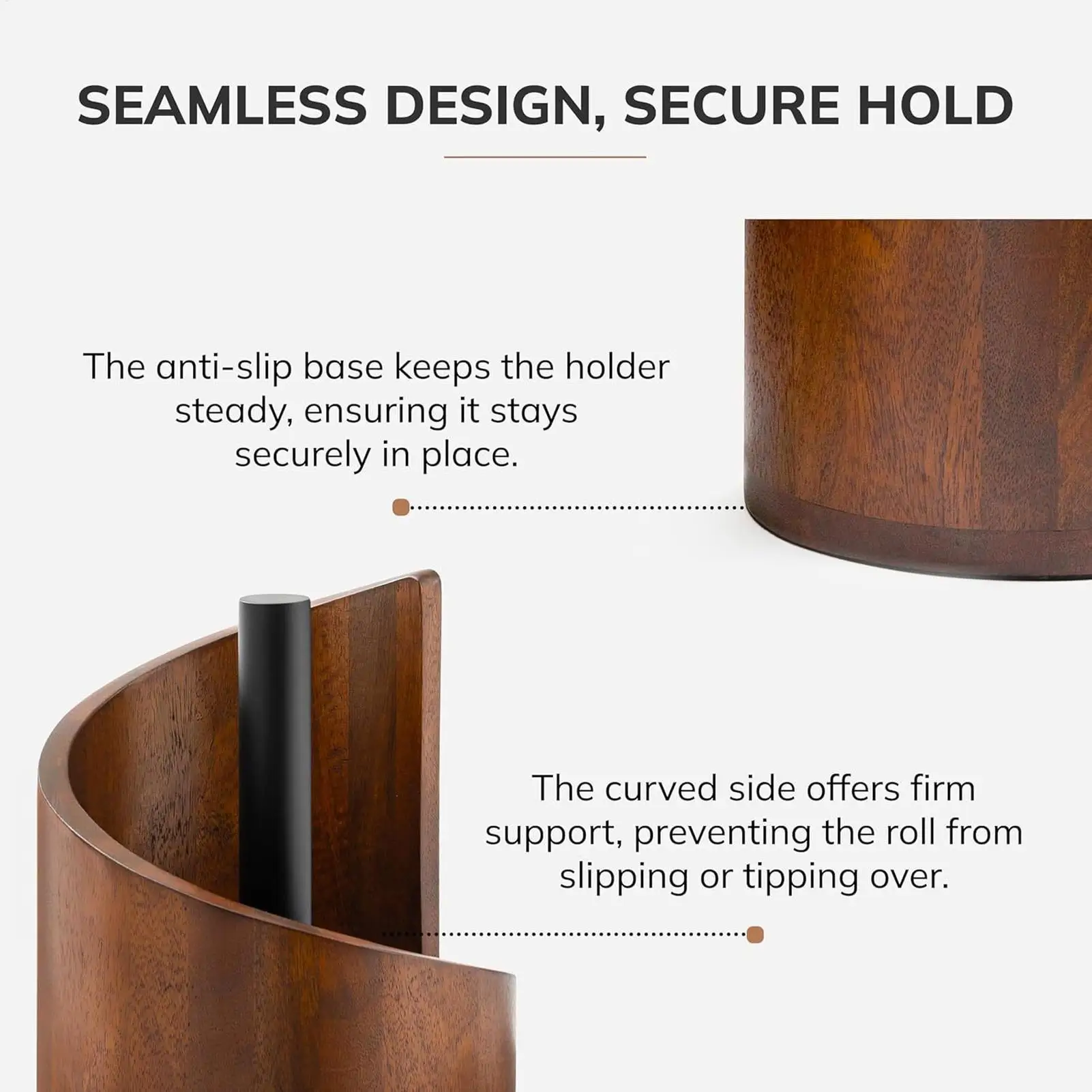 

Paper Towel Holder Stand Tissue Roll Organizer Tissue Holder For Kitchen For Toilet Pantry Bathroom Desk Table Nursery Apartment