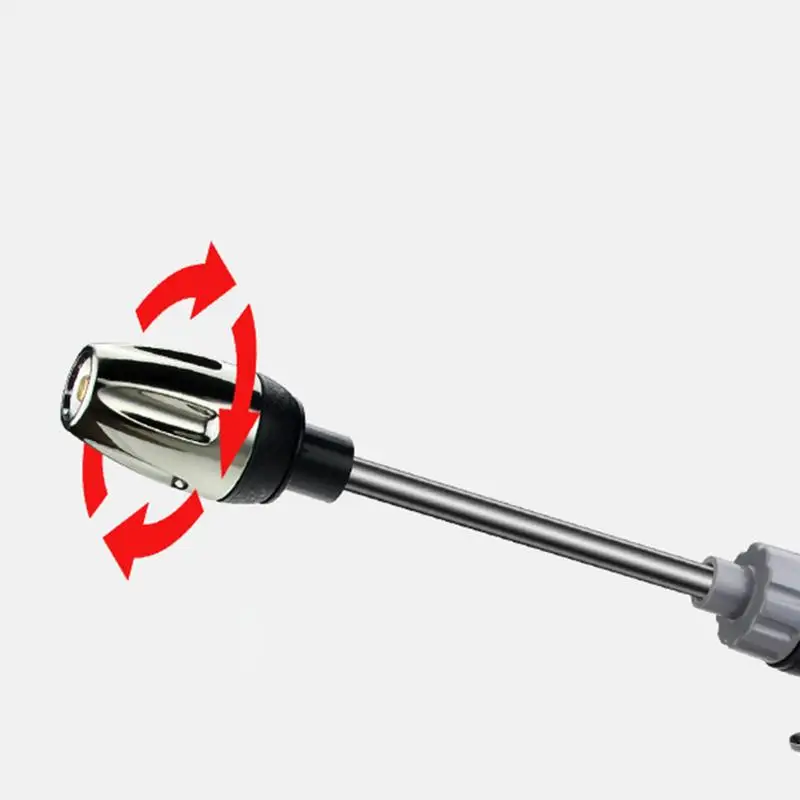 High Pressure Water Guns Household Car Washing Tools Metal Extension Rod Rubber Coating Hand Garden Irrigation