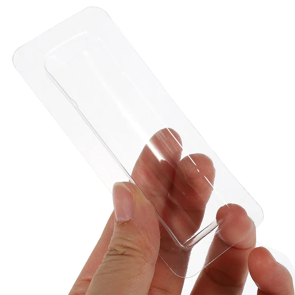 

40Pcs Cash Card Holder Transparent DIY Clear Wallet Portable Lightweight for Travel Use