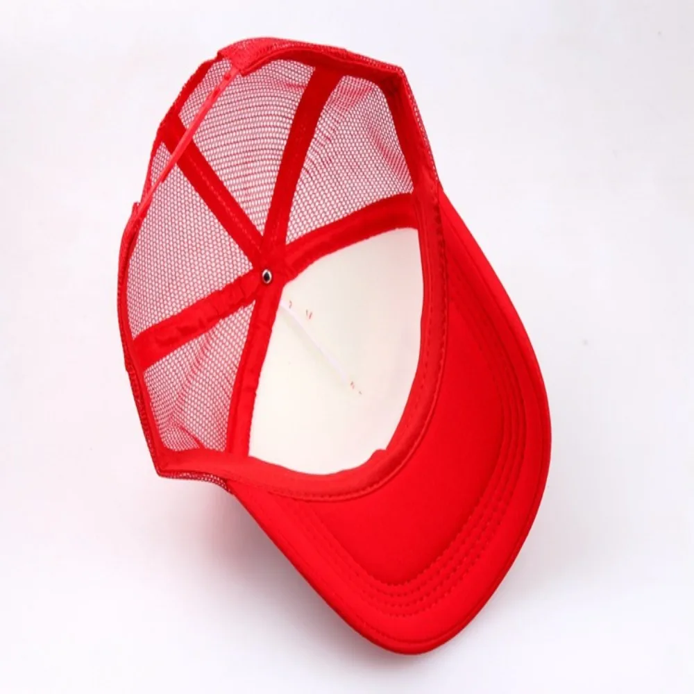 2024 Gorra de béisbol de malla para parejas, sombreros ajustables antisol para papá, Gorras de Hip Hop transpirables a la moda, regalo